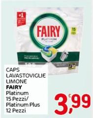 Fairy - Caps Lavastoviglie Limone
