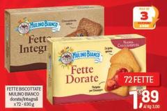 Mulino Bianco - Fette Biscottate