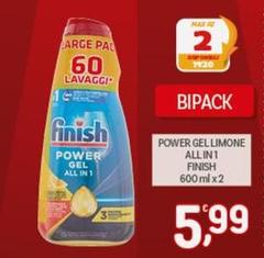 Finish - Power Gel Limone All In 1