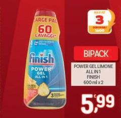 Finish - Power Gel Limone All In 1