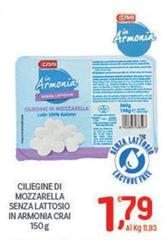 In Armonia - Ciliegine Di Mozzarella Senza Lattosio