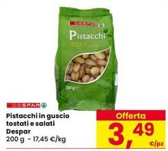Despar - Pistacchi In Guscio Tostati E Salati