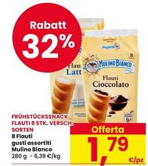 Mulino Bianco - Fruhstuckssnack Flauti 8 Stk. Versch.