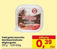 Patè Gatto Assortito Sterilized Delicato