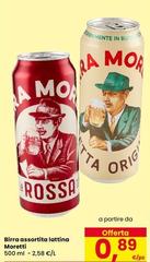 Moretti - Birra Assortita Lattina