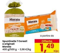 Morato - Spuntinelle 7 Cereali O Originali
