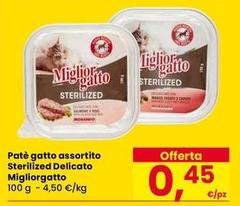 Patè Gatto Assortito Sterilized Delicato