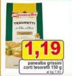 Panealba -  Grissini Corti Tesoretti