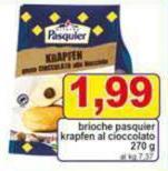 Pasquier - Brioche  Krapfen Al Cioccolato