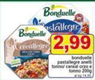 Bonduelle - Pastallegre Anelli Tonno/ Cereal Orzo E Tonno