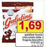 Galatine - Busta Cioccolato-Latte-Fragola-biscotto