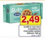 Scotti - Crostatina Al Cioccolato Senza Lattosio