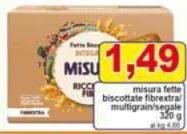 Misura - Fette Biscottate Fibrextra Multigrain