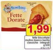 Mulino Bianco - Fette Biscottate Classiche