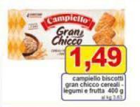 Campiello - Biscotti Gran Chicco Cereali E Frutta