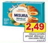 Misura - Cornetto Privolat Albicocca