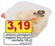 Ambrosi - Parmigiano Reggiano Bocconcini Vaschetta
