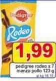 Pedigree - Rodeo X 7 Manzo Pollo