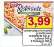 Cameo - Pizza Ristorante Grandissima Margherita Salame