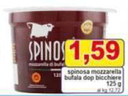 Spinosa - Mozzarella Bufala DOP Bicchiere