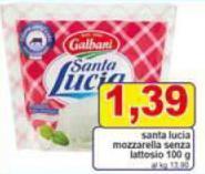 Galbani - Santa Lucia Mozzarella Senza Lattosio