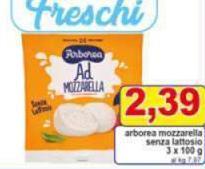 Arborea - Mozzarella Senza Lattosio