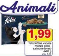 Felix - Fettine Vapore Manzo Pollo-Salmone Tonno