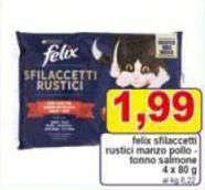 Felix - Sfilaccetti Rustici Manzo Pollo - Tonno Salmone
