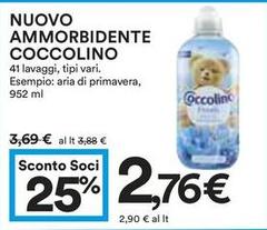 Coccolino - Nuovo Ammorbidente