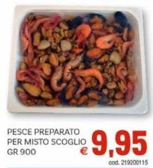 Pesce Preparato Per Misto Scoglio