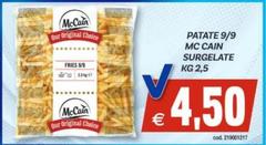 Mccain - Patate 9/9 Mc Cain Surgelate