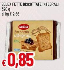 Selex - Fette Biscottate Integrali
