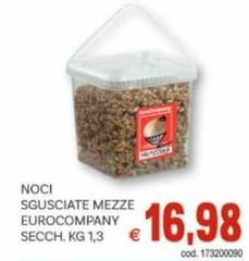 Eurocompany - Noci Sgusciate Mezze  Secchi.Kg 1,3