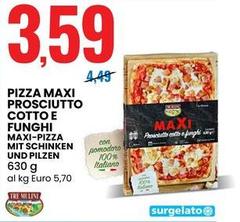 Tre Mulini - Pizza Maxi Prosciutto Cotto E Funghi