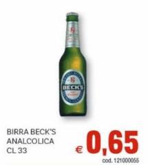 Becks - Birra Analcolica