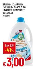 Spuma di Sciampagna - Marsiglia/ Bianco Puro Lavatrice Igienizzante