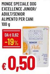 Monge - Speciale Dog Excellence Junior/Adult/Senior Alimento Per Cani