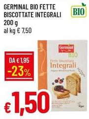 Germinal - Bio Fette Biscottate Integrali