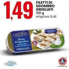 Ondina - Filetti Di Sgombro Grigliati