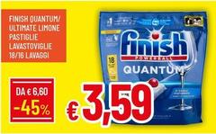 Finish - Quantum/ Ultimate Limone Pastiglie Lavastoviglie