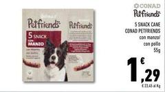 Conad - 5 Snack Cane Petfriends