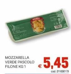 Mozzarella Verde Pascolo Filone