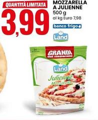 Land - Mozzarella A Julienne