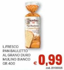 Mulino Bianco - Pan Bauletto Al Grano Duro