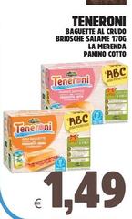 Tenerina - Baguette Al Crudo Briosche Salame 170g La Merenda