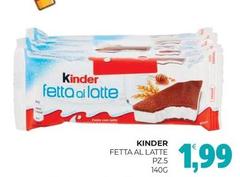 Kinder - Fetta Al Latte