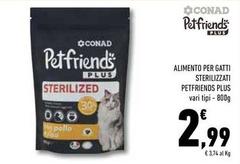 Conad - Alimento Per Gatti Sterilizzati Petfriends Plus
