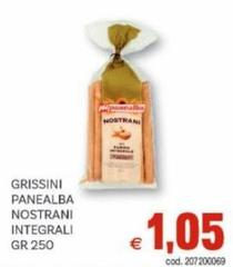 Panealba - Grissini  Nostrani Integrali