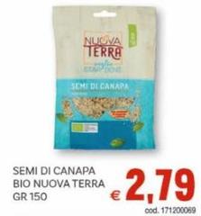 Nuova terra - Semi Di Canapa Bio