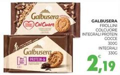 Galbusera - Frollini Colcuore Integrali Protein Gocce Integrali
